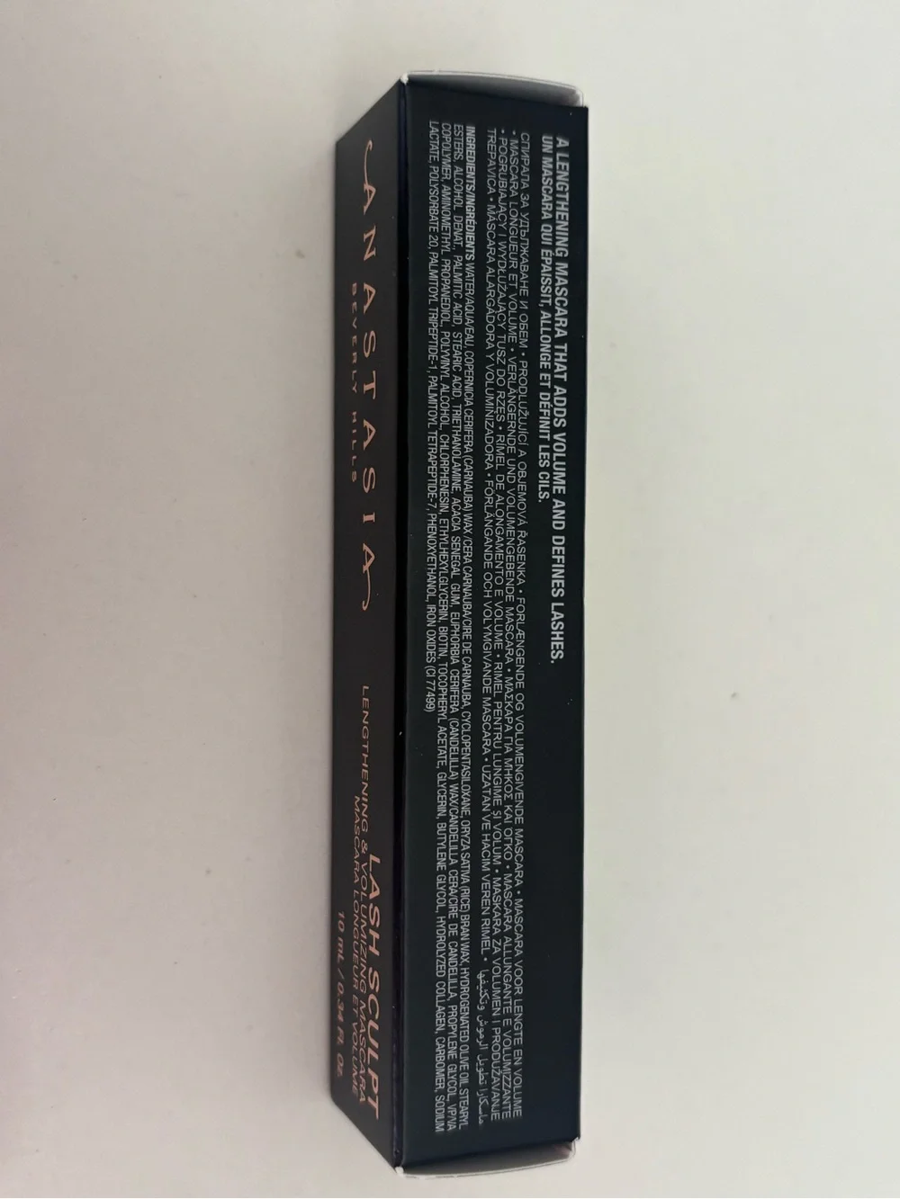 Anastasia Beverly Hills Lash Sculpt Lengthening & Volumizing Mascara - Black